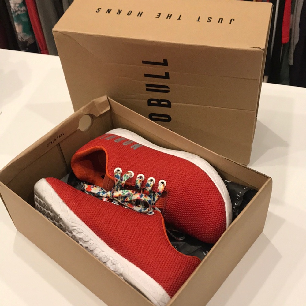No Bull Red Trainers